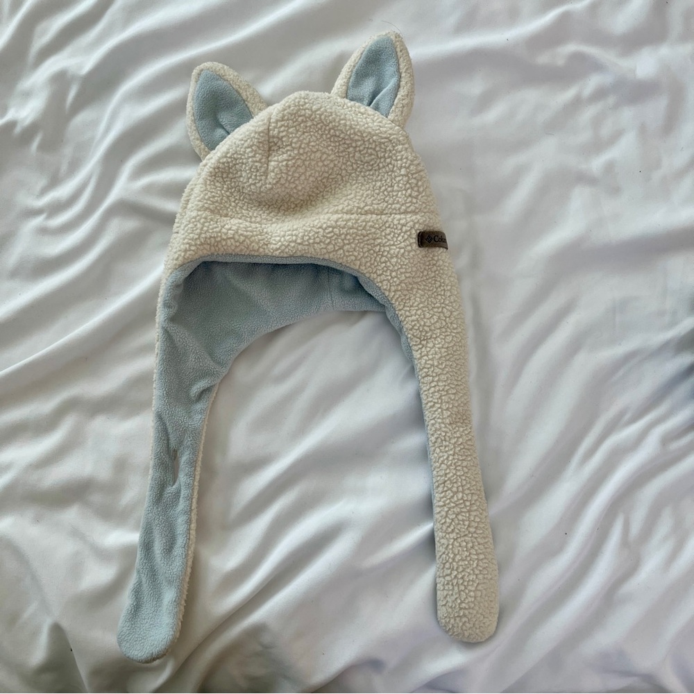Columbia animal/cat ears fleece toddler beanie